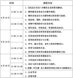 全國(guó)飯店餐飲業(yè)食品安全管理師與營(yíng)養(yǎng)師 山西 培訓(xùn)班2019年9月18日 20日介休市舉辦